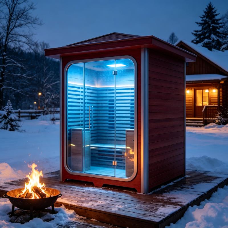 Spa Wellness Luxury - Домашняя сауна: индивидуальная роскошная деревянная кабина