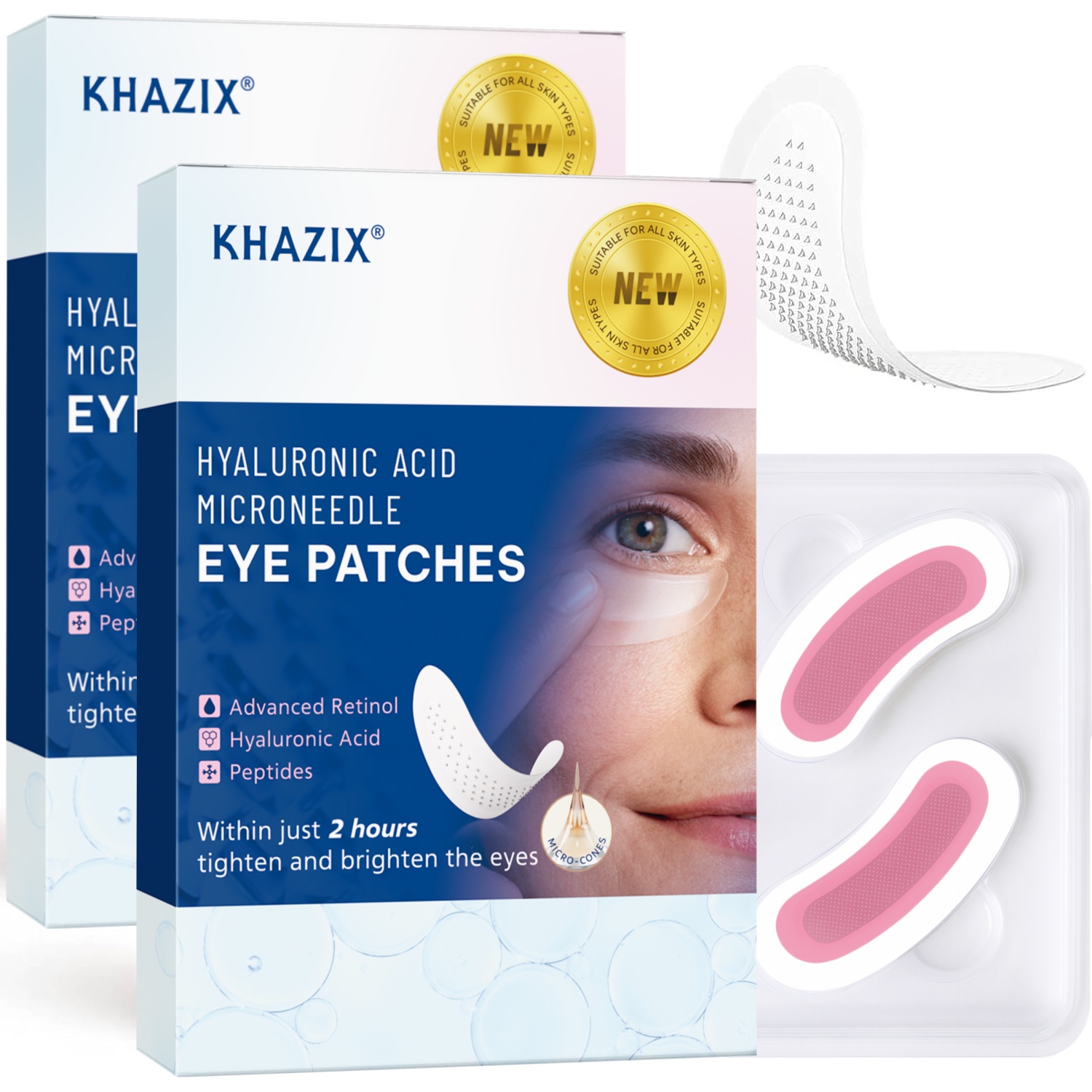 Microneedle Patch Eye - Патчи для глаз с ретинолом и