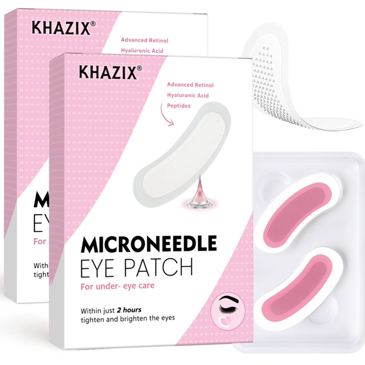Microneedle Patch Eye - Патчи для глаз с ретинолом и