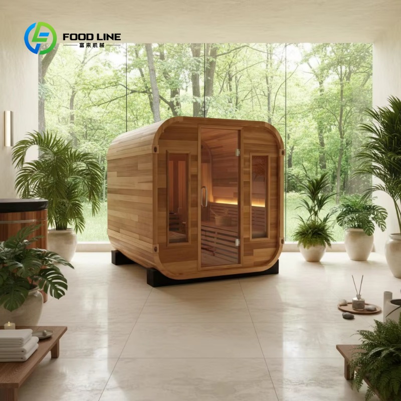 Spa Wellness Luxury - Индивидуальная роскошная уличная сауна из массива
