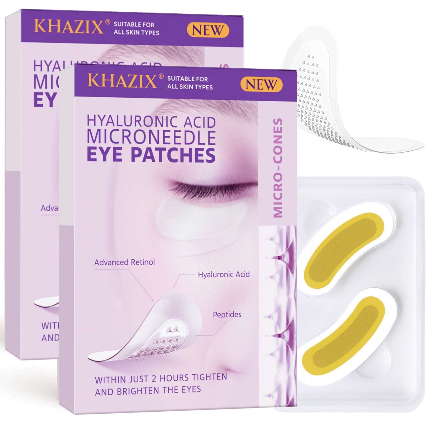 Microneedle Patch Eye - Патчи для глаз с гиалуроновой кислотой