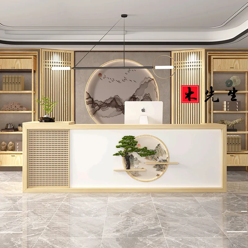 Стойка ресепшн из массива дере – обзор и цена Spa And Wellness Hotel