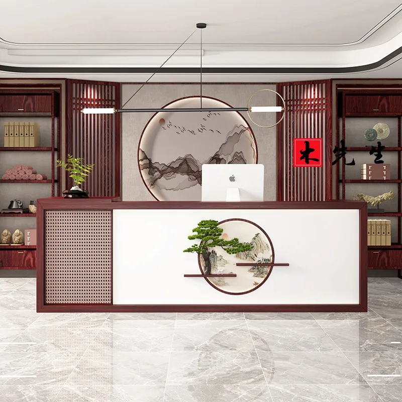 Стойка ресепшн из массива дере – обзор и цена Spa And Wellness Hotel