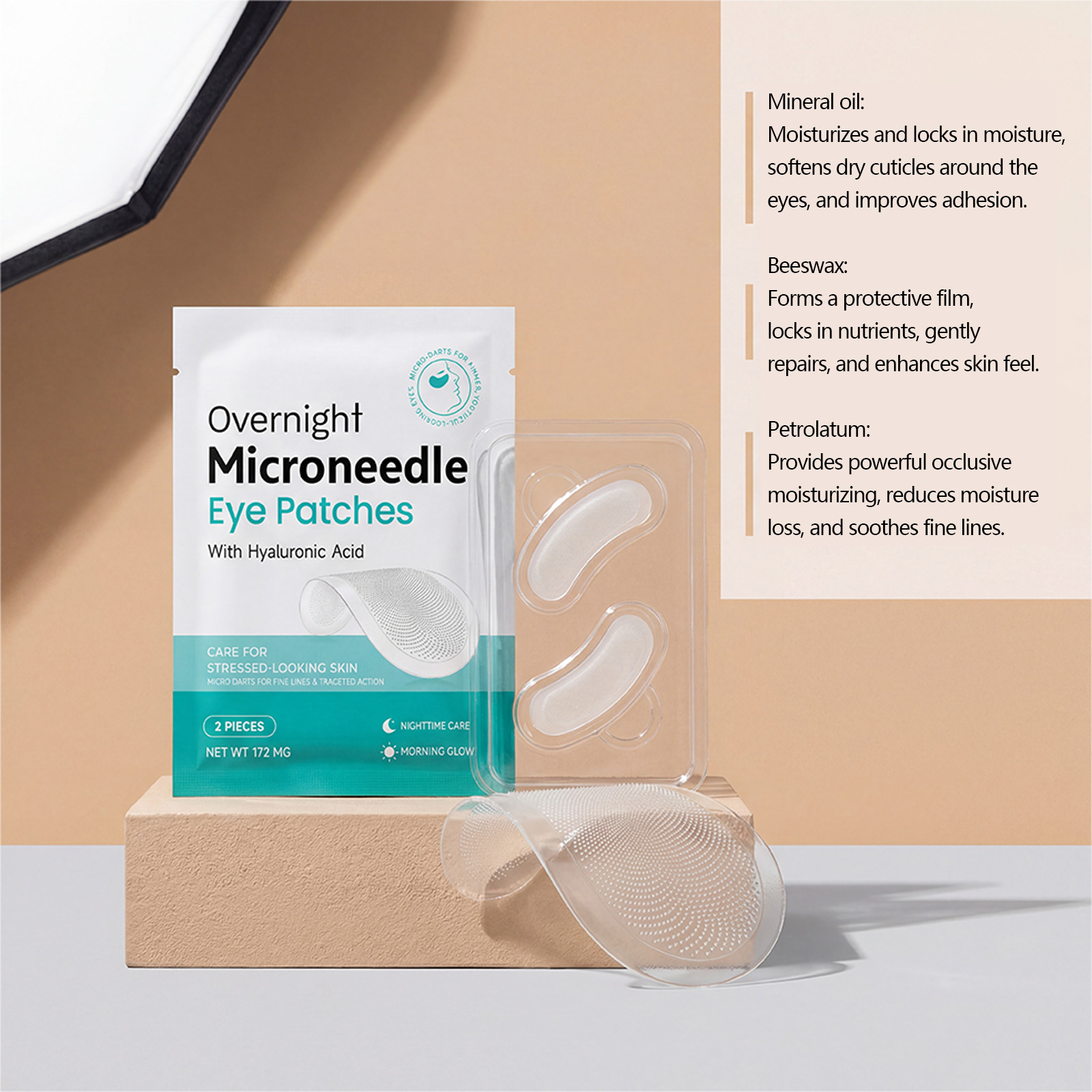 Микронидли-патчи для глаз с ги – обзор и цена Microneedle Patch Eye
