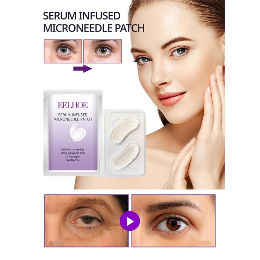 Микроигольчатые патчи для глаз – обзор и цена Microneedle Patch Eye