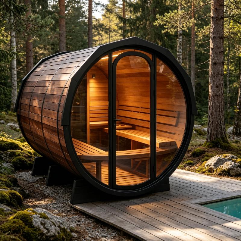 Деревянная паровая кабина для  – обзор и цена Spa Wellness Luxury
